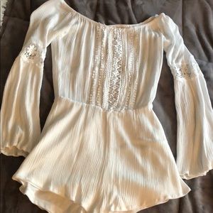 Off the shoulder romper